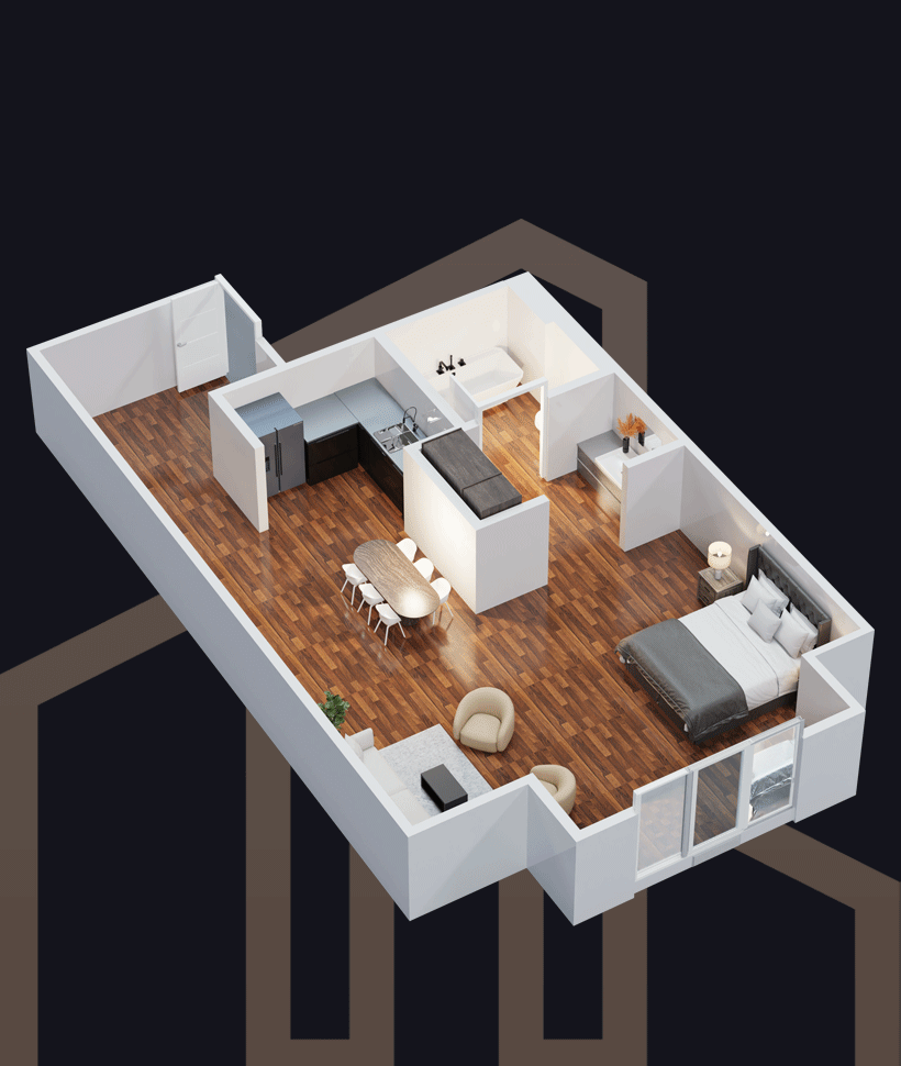 SOCO - Studio - 426 Sqf